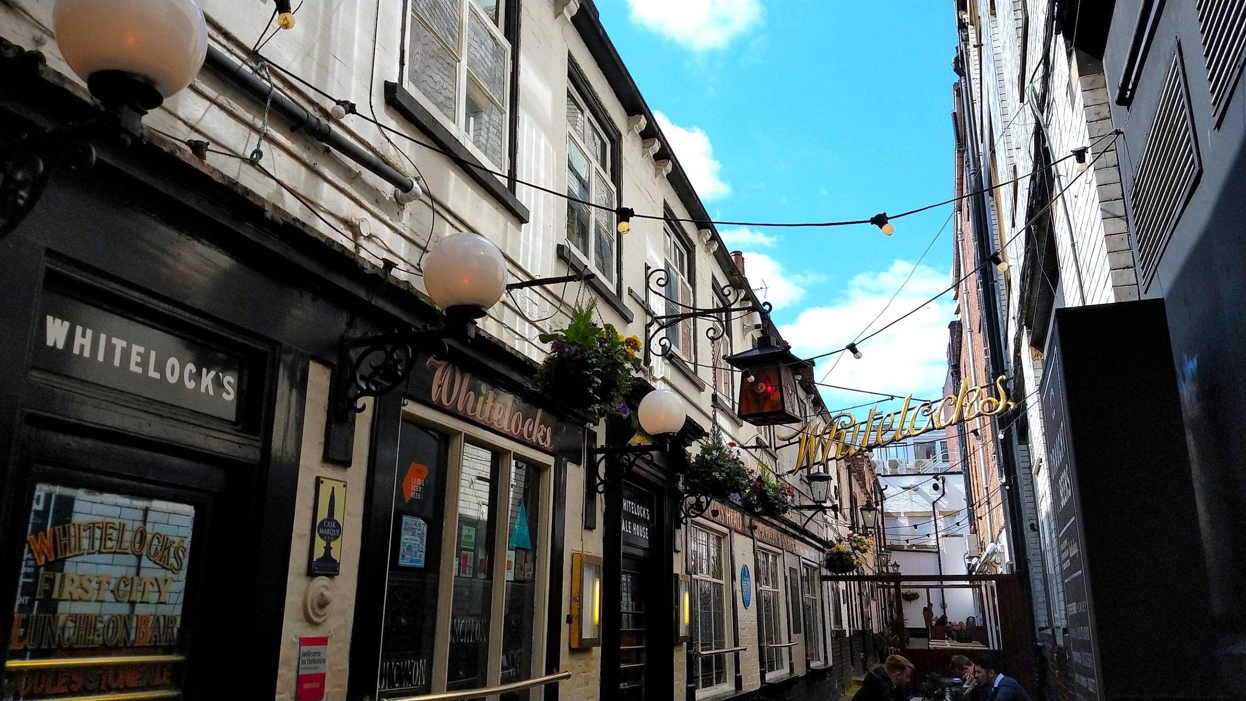 The front exterior of Whitelock's Ale House